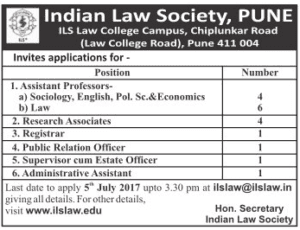 ILS Law Society Recruitment