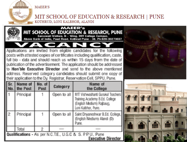 MITSOER Principal Recruitment 2017
