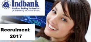 Indbank Recruitment 2017