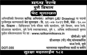 याद्रव को – ऑप. बँक लि. कोल्हापूर भरती २०१९