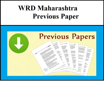 Maharashtra WRD Question Paper PDF Download : जलसंपदा विभाग मागील वर्षांच्या प्रश्नपत्रिका आणि उत्तर तालिका PDF डाउनलोड करा