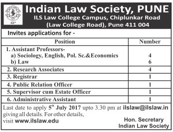ILS Law Society Recruitment