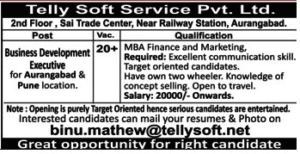 MAHA Telly Soft Service Recruitment 2018