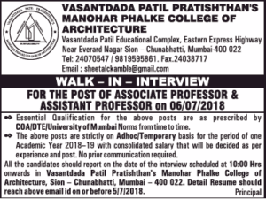 Moreshwar College Jalna Recruitment 2023