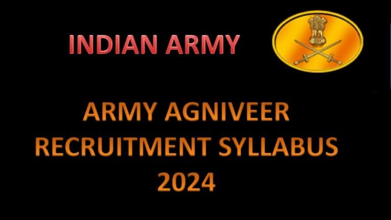 Indian Army Agniveer Detailed Syllabus and Recruitment Exam Pattern 2025 : भारतीय सैन्य अग्निवीर भरती परीक्षाचा सविस्तर अभ्यासक्रम