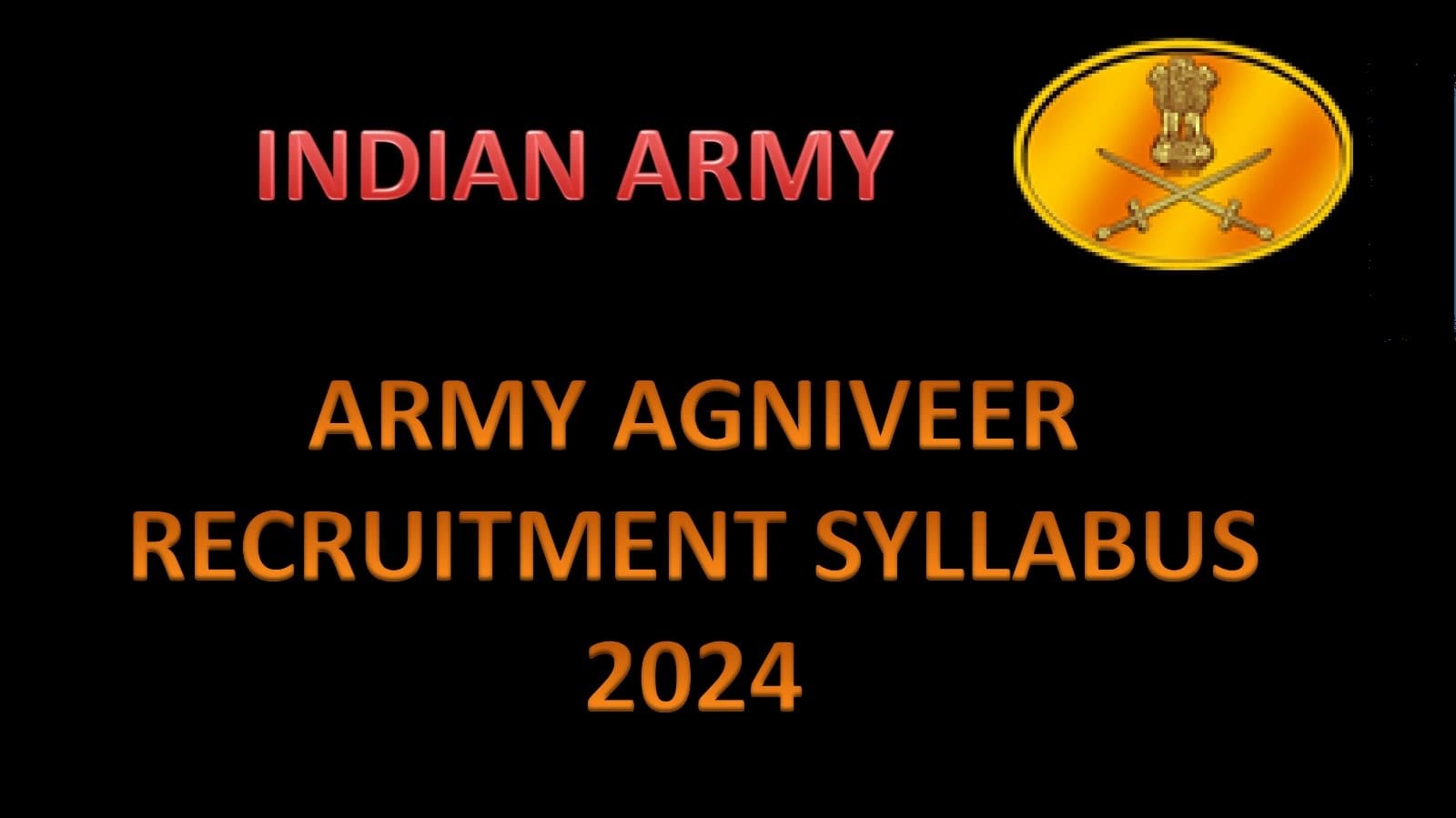 Indian Army Agniveer Detailed Syllabus and Recruitment Exam Pattern 2025 : भारतीय सैन्य अग्निवीर भरती परीक्षाचा सविस्तर अभ्यासक्रम