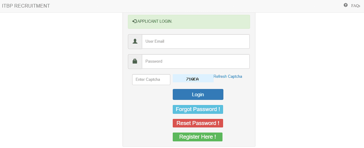 ITBP Constable (Animal Transport) Admit Card 2019 Download