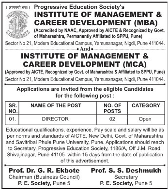 IMCD Pune Director Recruitment 2017