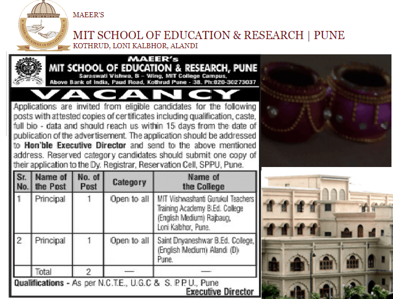MITSOER Principal Recruitment 2017