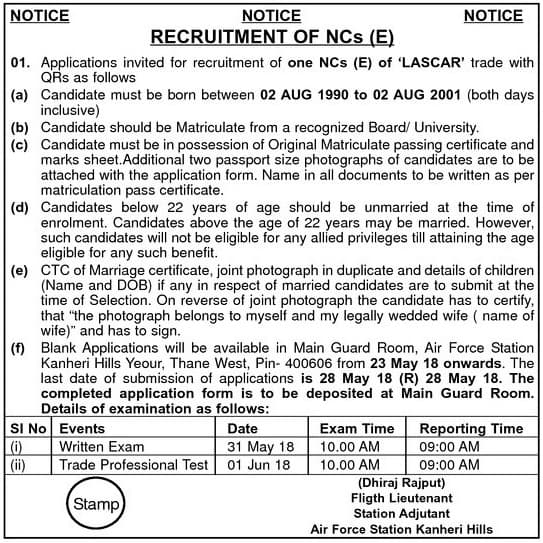 MAHA NCS Recruitment 2018
