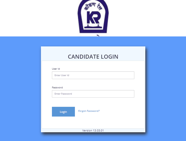 KRCL Station Master Exam Admit Cards